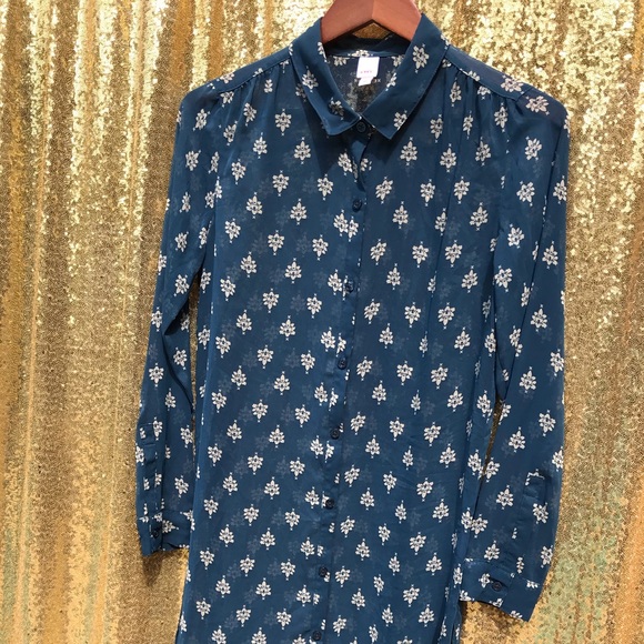 Bongo sheer tunic hi-lo knee-length size M - Picture 12 of 12